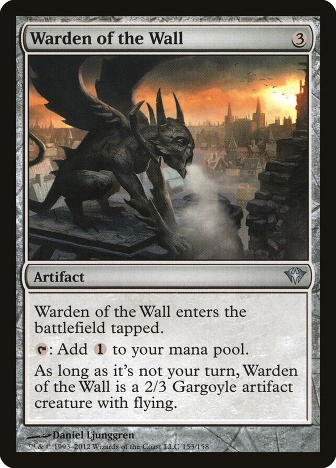 {C} Warden of the Wall [Dark Ascension][DKA 153]