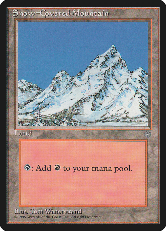 {B}[ICE 379] Snow-Covered Mountain [Ice Age]