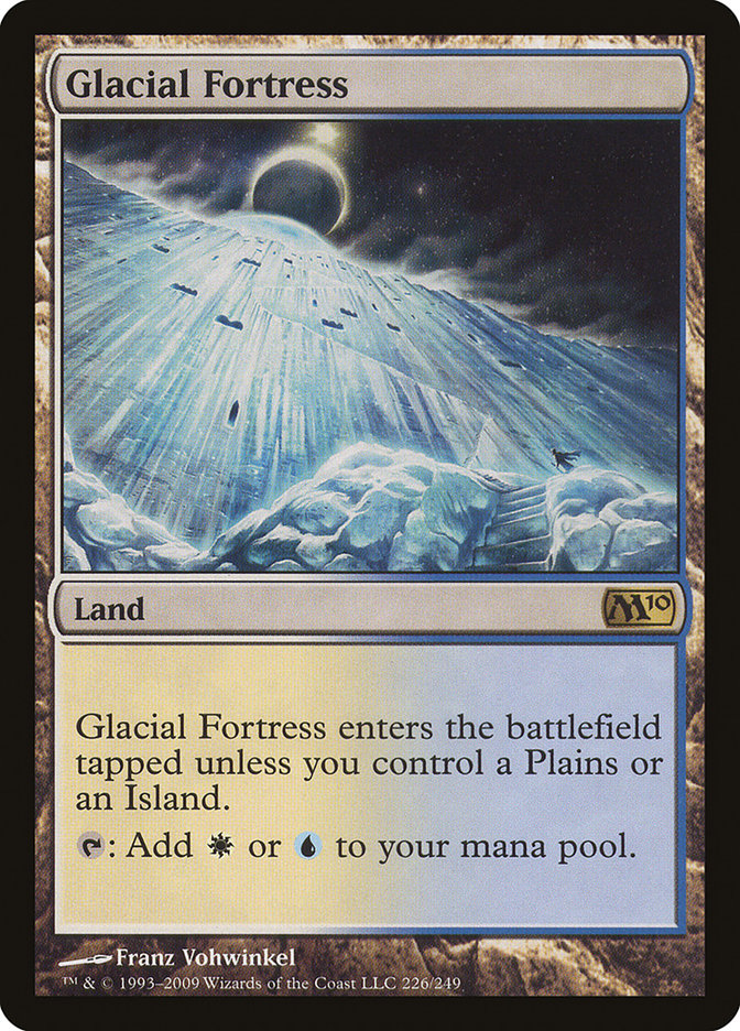 {R} Glacial Fortress [Magic 2010][M10 226]