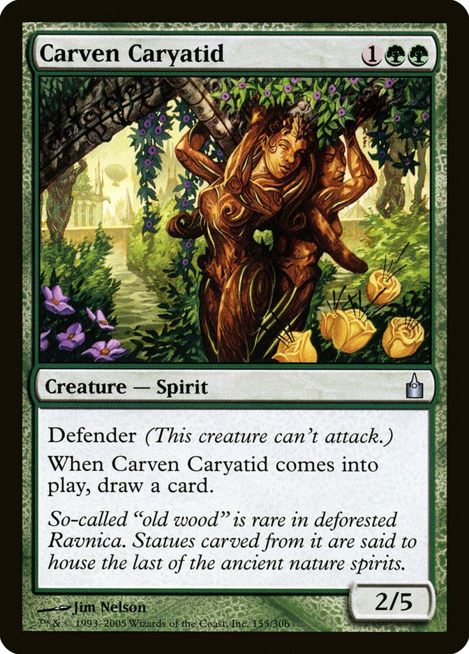 {C} Carven Caryatid [Ravnica: City of Guilds][RAV 155]