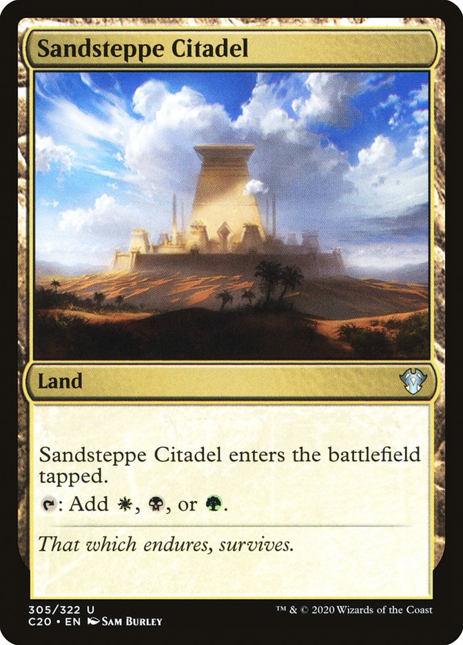 {C} Sandsteppe Citadel [Commander 2020][C20 305]