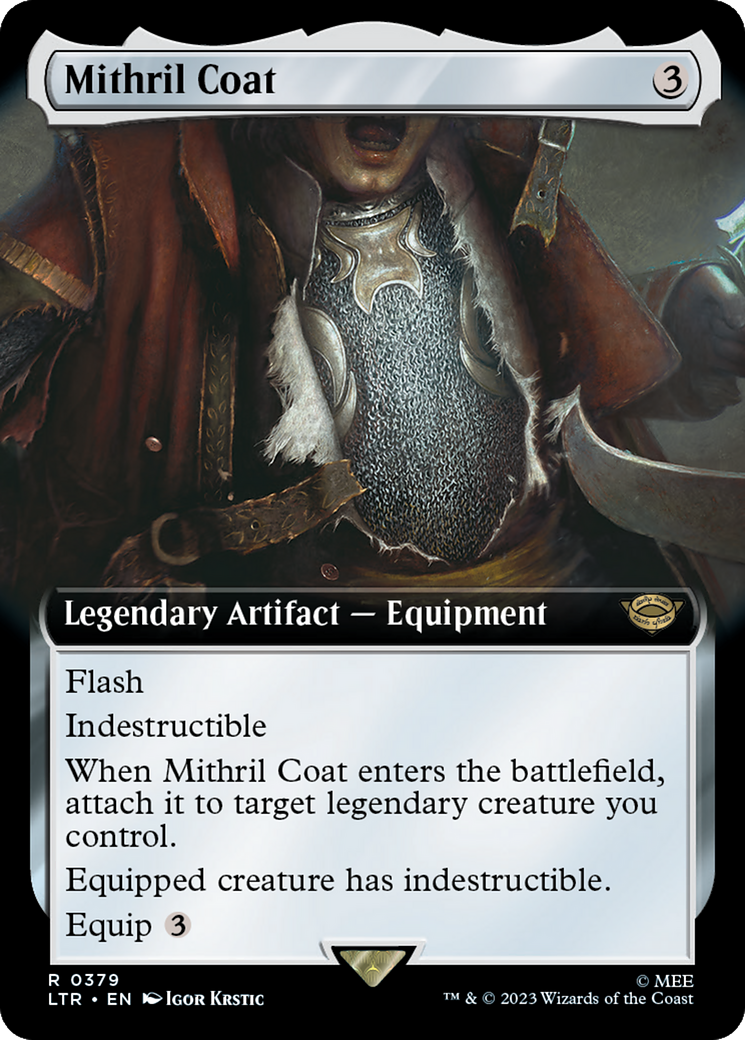 {R} Mithril Coat (Extended Art) [The Lord of the Rings: Tales of Middle-Earth][LTR 379]