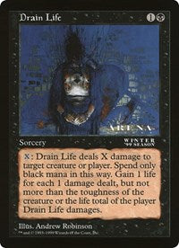 {O} Drain Life (Oversized) [Oversize Cards][OVR ARE NULL]
