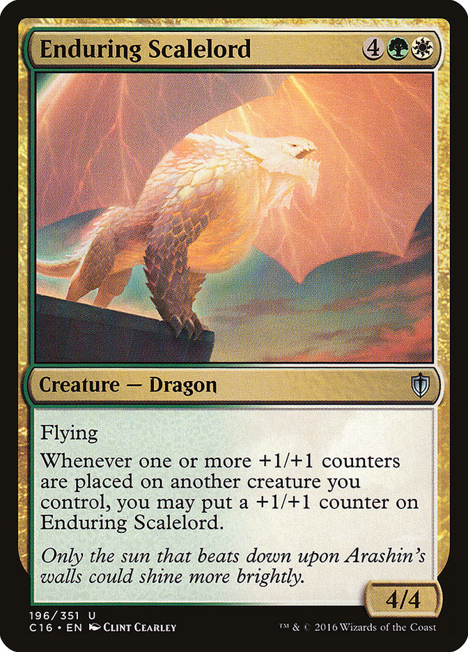 {C} Enduring Scalelord [Commander 2016][C16 196]