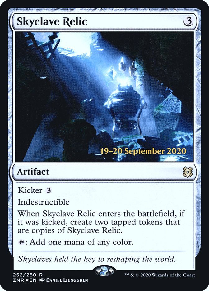 {R} Skyclave Relic [Zendikar Rising Prerelease Promos][PR ZNR 252]
