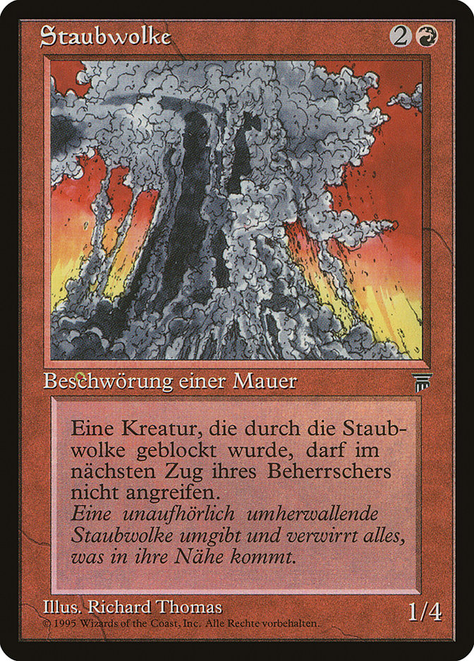 {C} Wall of Dust (German) - "Staubwolke" [Renaissance][REN 097]