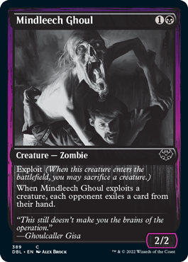 {@C} Mindleech Ghoul [Innistrad: Double Feature][DBL 389]