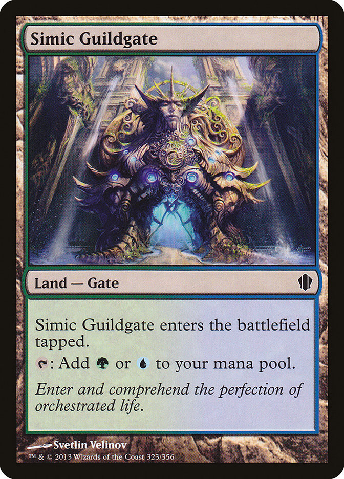 {C} Simic Guildgate [Commander 2013][C13 323]