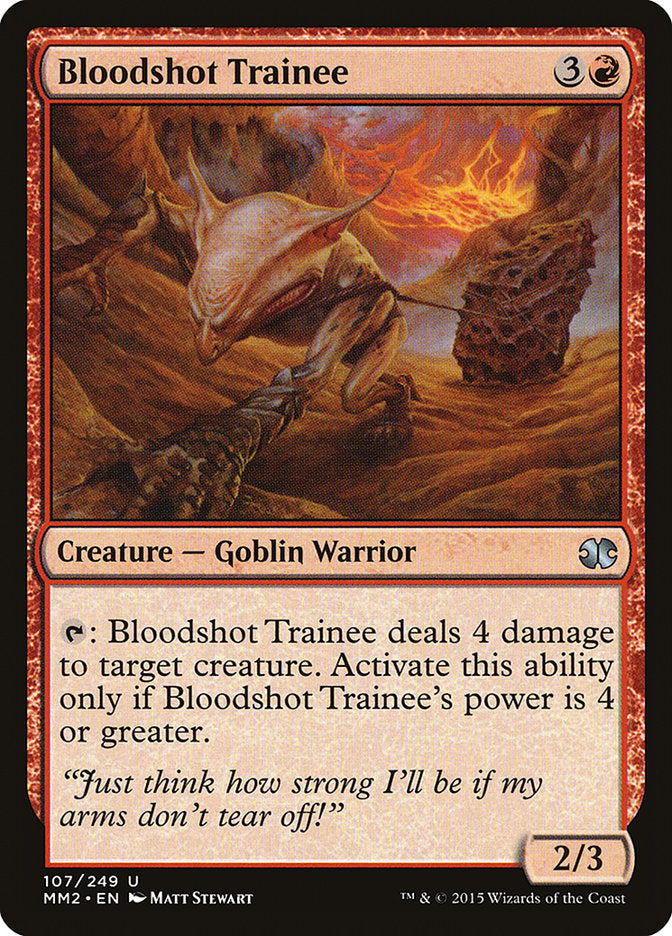 {C} Bloodshot Trainee [Modern Masters 2015][MM2 107]
