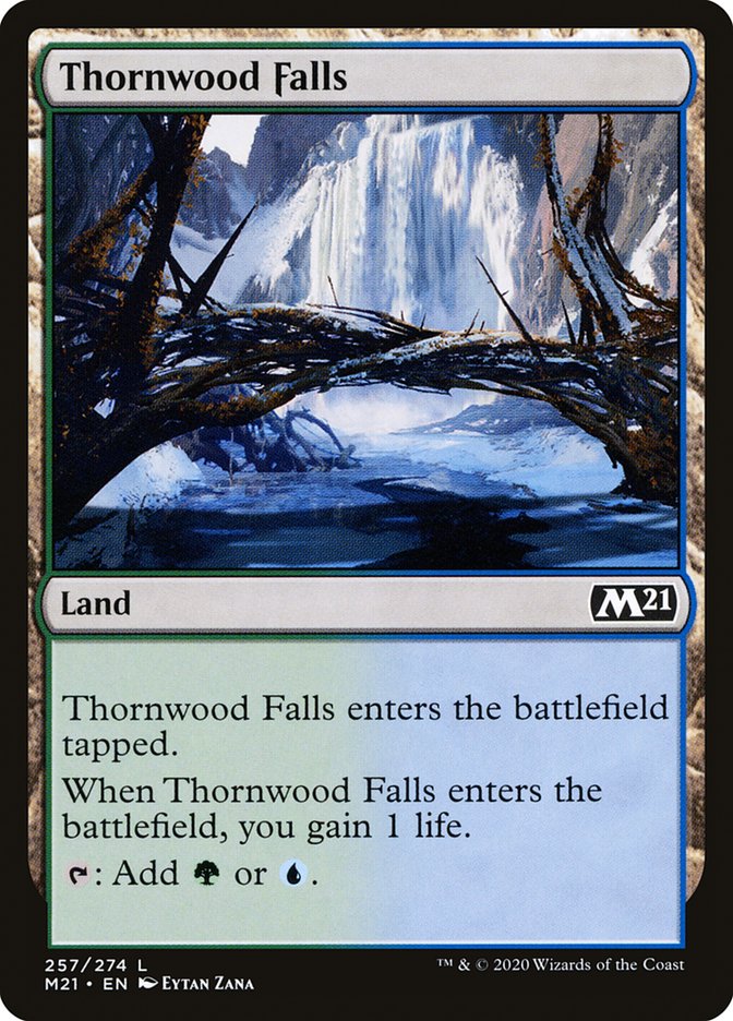 {C} Thornwood Falls [Core Set 2021][M21 257]