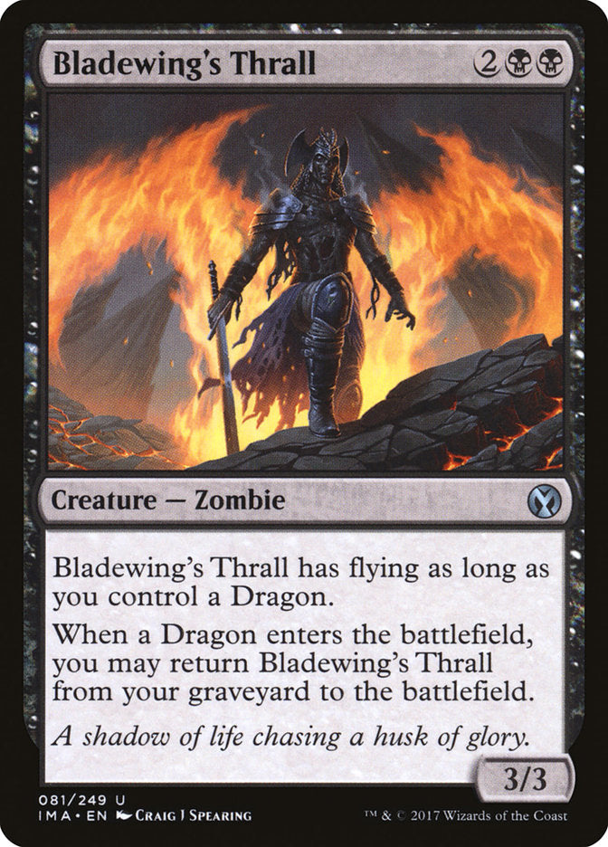 {C} Bladewing's Thrall [Iconic Masters][IMA 081]