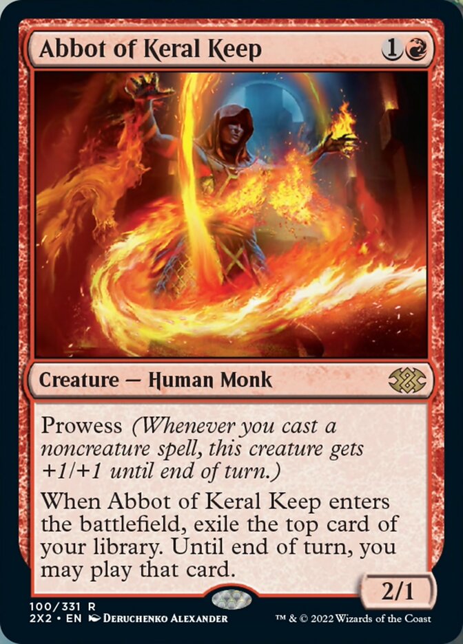 {R} Abbot of Keral Keep [Double Masters 2022][2X2 100]