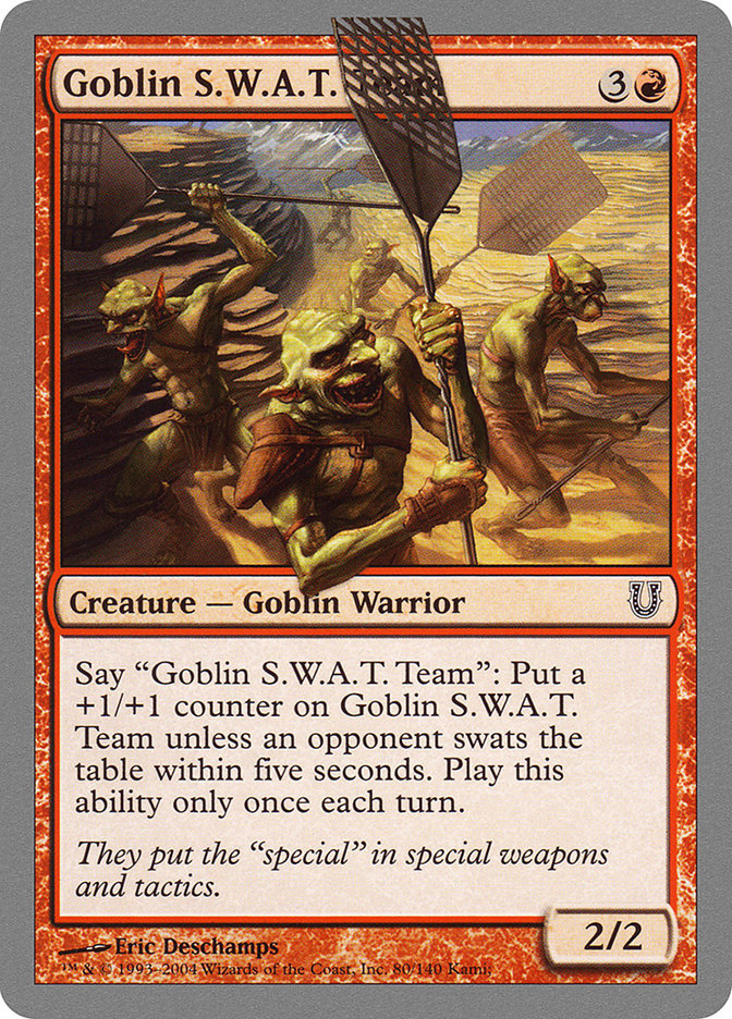 {C} Goblin S.W.A.T. Team [Unhinged][UNH 080]