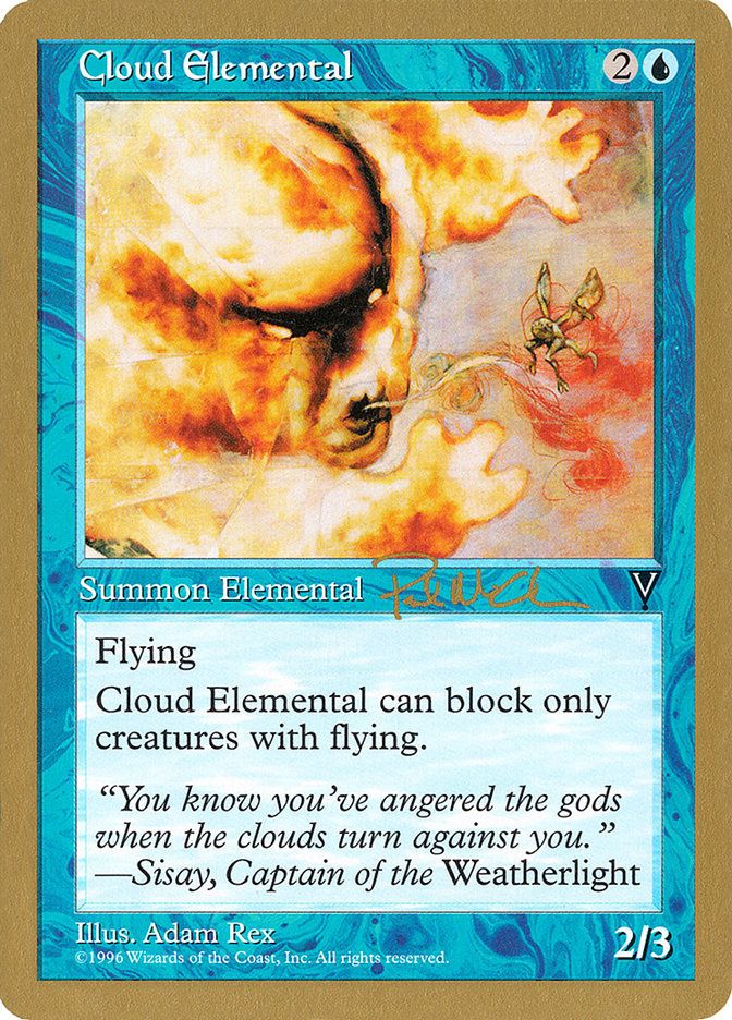 {C} Cloud Elemental (Paul McCabe) [World Championship Decks 1997][GB WC97 PM29]
