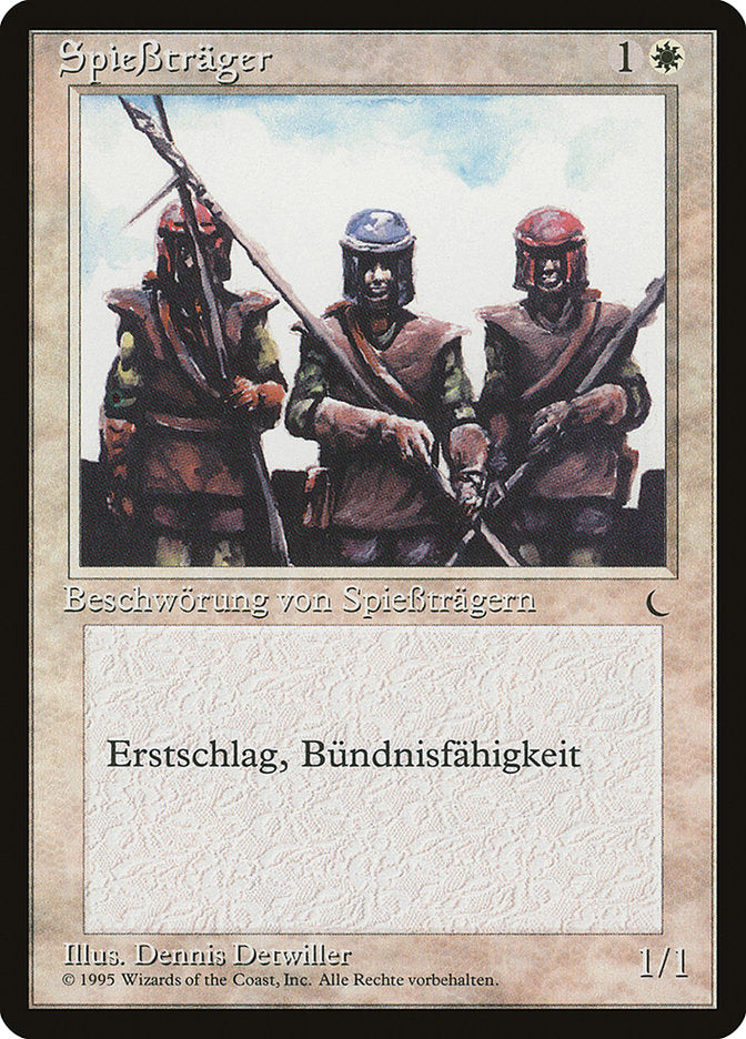 {C} Pikemen (German) - "SpieBtrager" [Renaissance][REN 018]