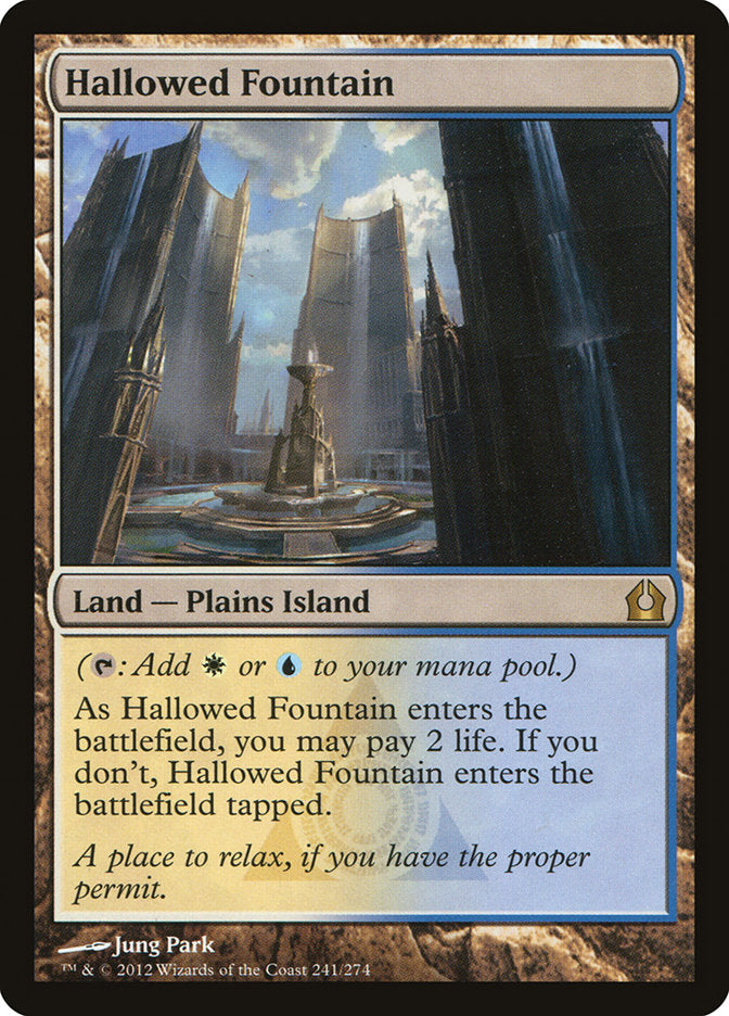 {R} Hallowed Fountain [Return to Ravnica][RTR 241]