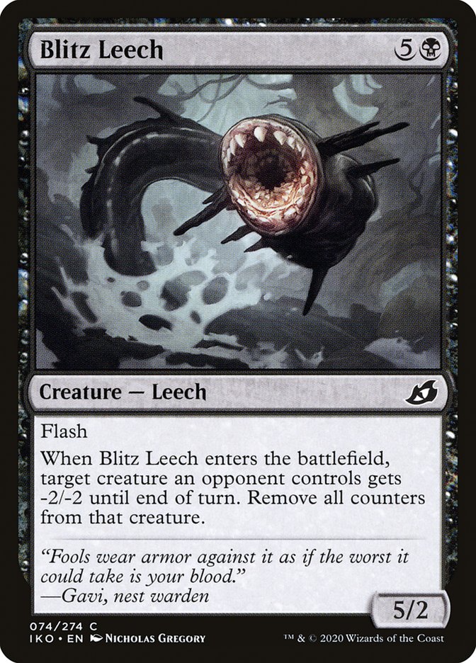 {C} Blitz Leech [Ikoria: Lair of Behemoths][IKO 074]