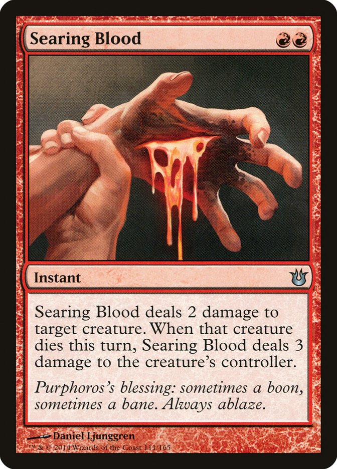 {C} Searing Blood [Born of the Gods][BNG 111]