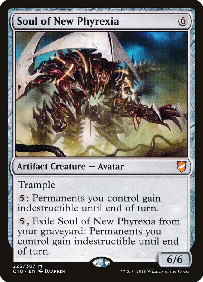 {R} Soul of New Phyrexia [Commander 2018][C18 223]