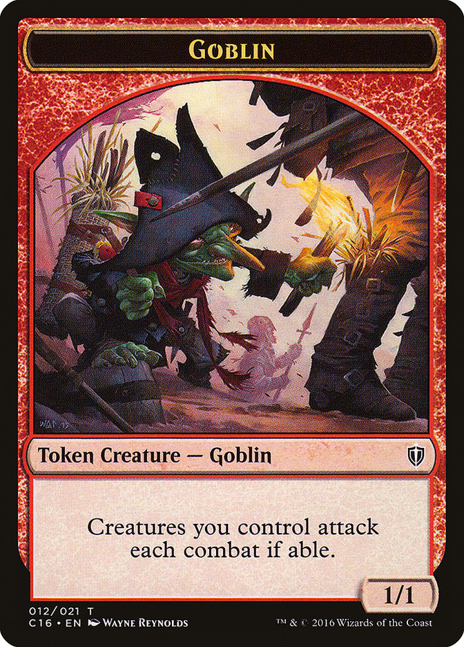 {T} Goblin Token [Commander 2016 Tokens][TC16 012]