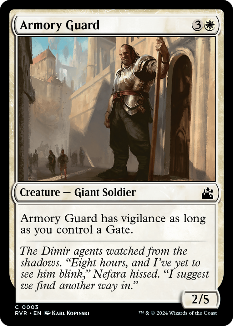 {C} Armory Guard [Ravnica Remastered][RVR 3]