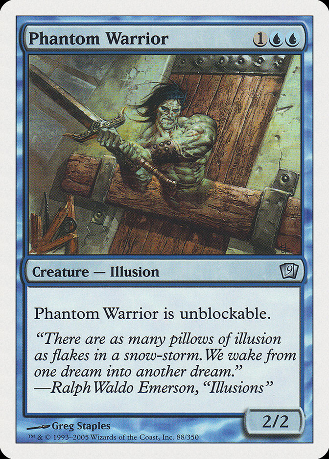 {C} Phantom Warrior [Ninth Edition][9ED 088]