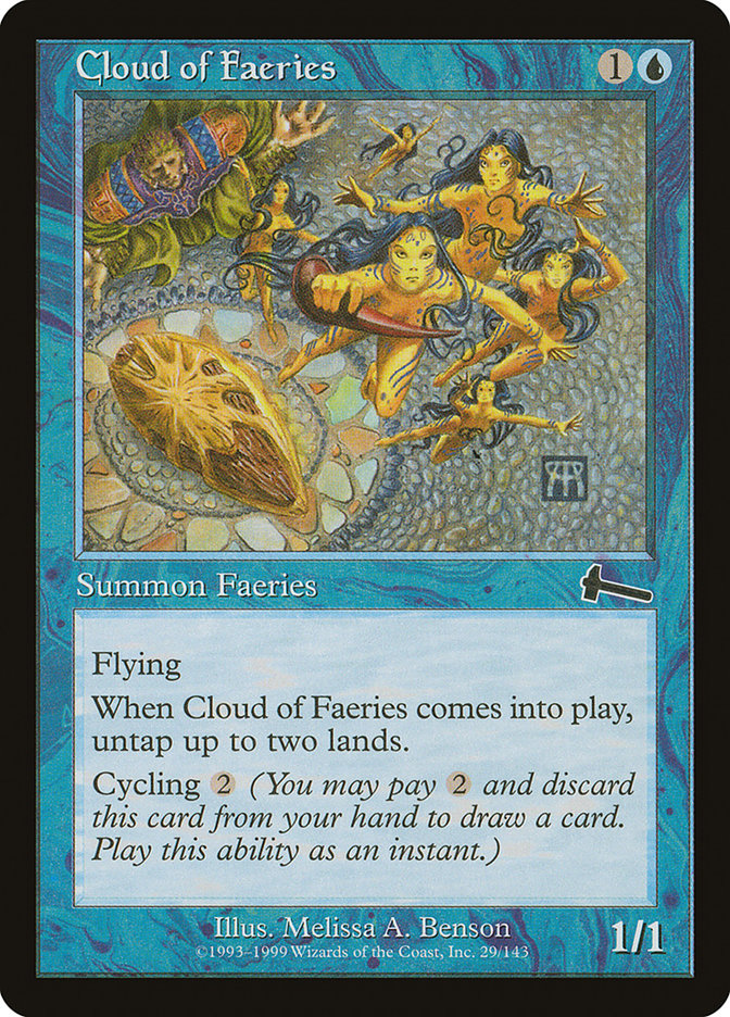 {C} Cloud of Faeries [Urza's Legacy][ULG 029]