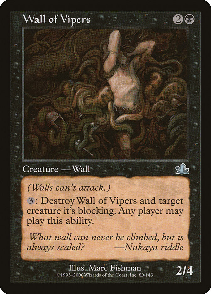 {C} Wall of Vipers [Prophecy][PCY 080]