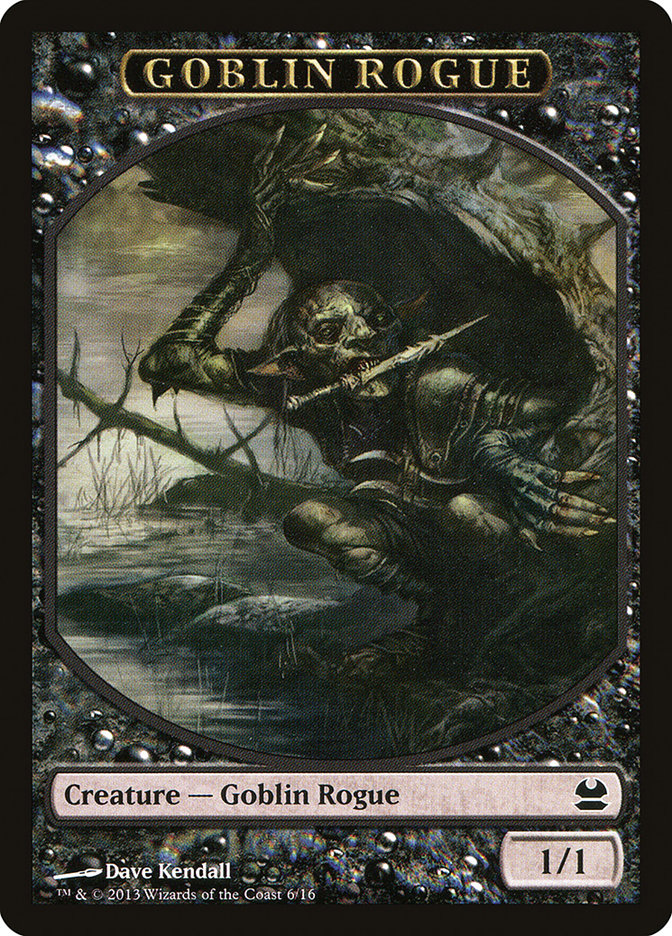 {T} Goblin Rogue Token [Modern Masters Tokens][TMMA 006]