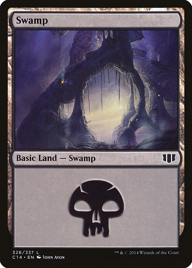 {B}[C14 326] Swamp (326) [Commander 2014]
