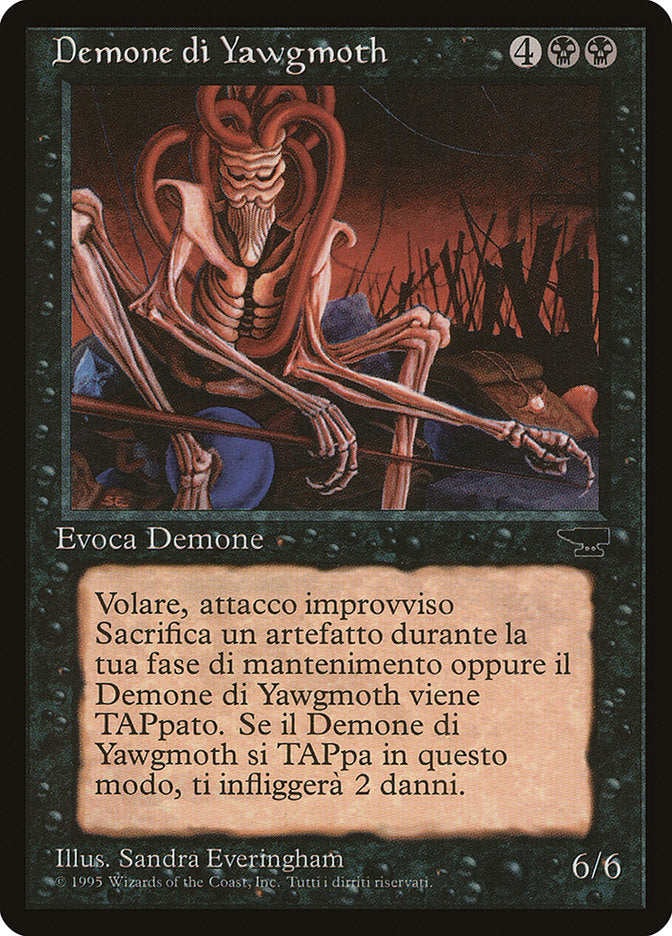 {C} Yawgmoth Demon (Italian) [Rinascimento][RIN 061]