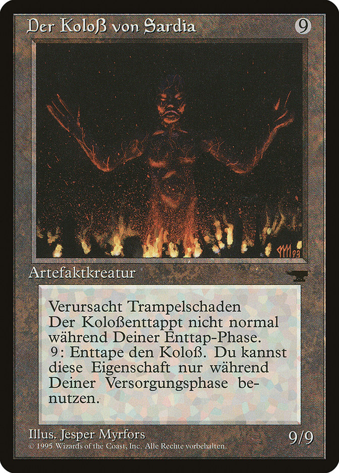 {C} Colossus of Sardia (German) - "Der KoloB von Sardia" [Renaissance][REN 123]