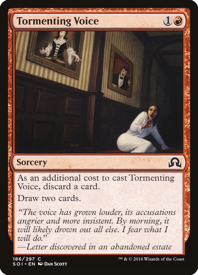 {C} Tormenting Voice [Shadows over Innistrad][SOI 186]