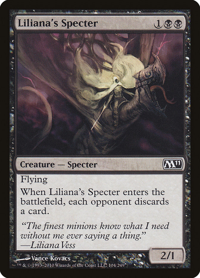{C} Liliana's Specter [Magic 2011][M11 104]
