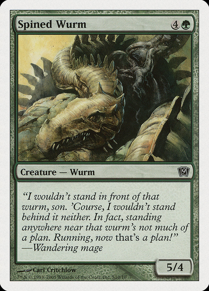 {C} Spined Wurm [Ninth Edition][9ED S10]