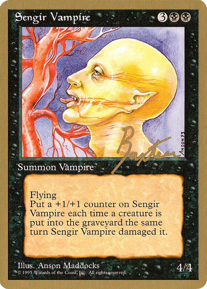 {C} Sengir Vampire (George Baxter) [Pro Tour Collector Set][GB PTC GB160]