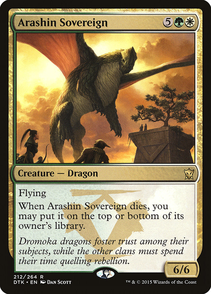 {R} Arashin Sovereign [Dragons of Tarkir][DTK 212]