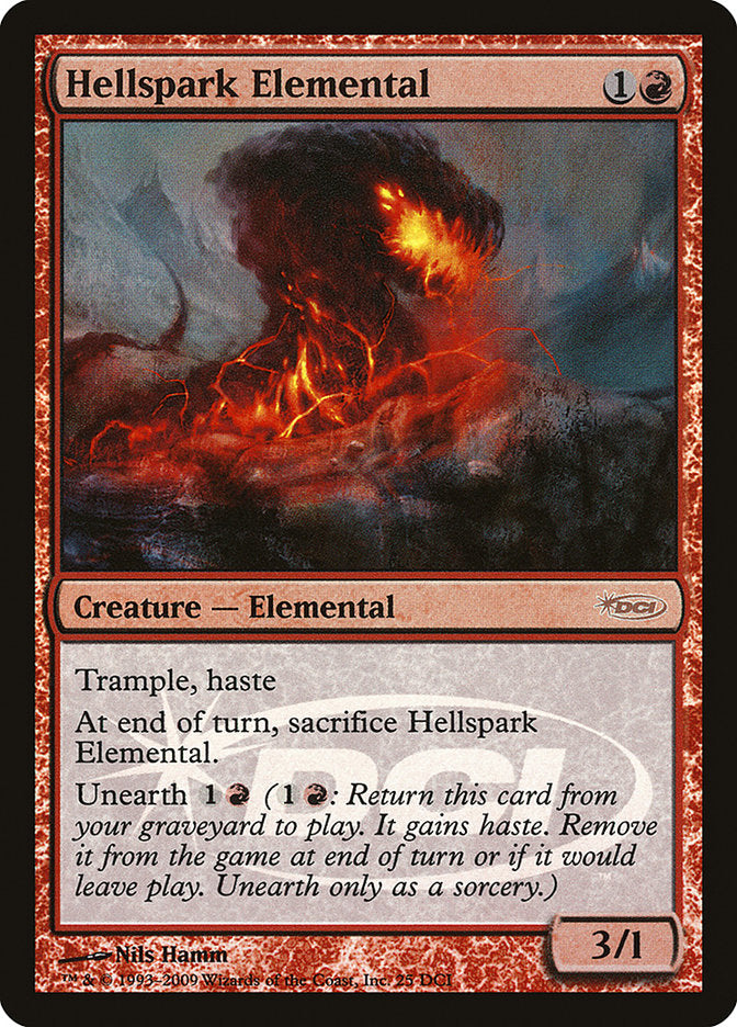 {R} Hellspark Elemental [Wizards Play Network 2009][PA WP09 025]