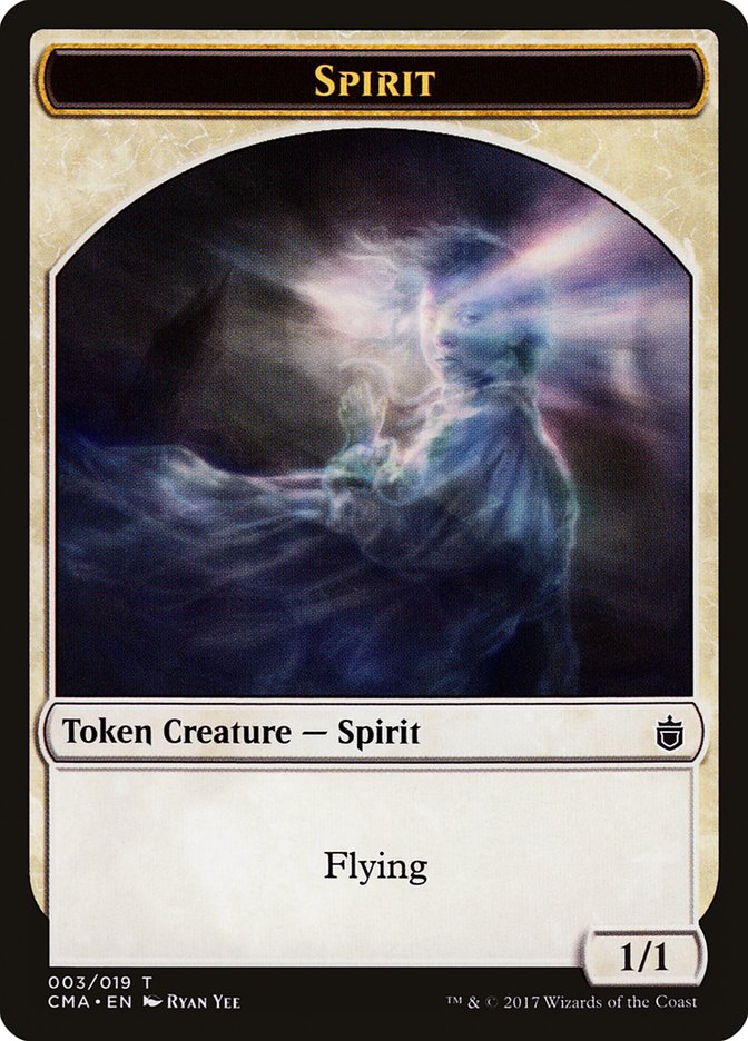 {T} Spirit Token [Commander Anthology Tokens][TCMA 003]