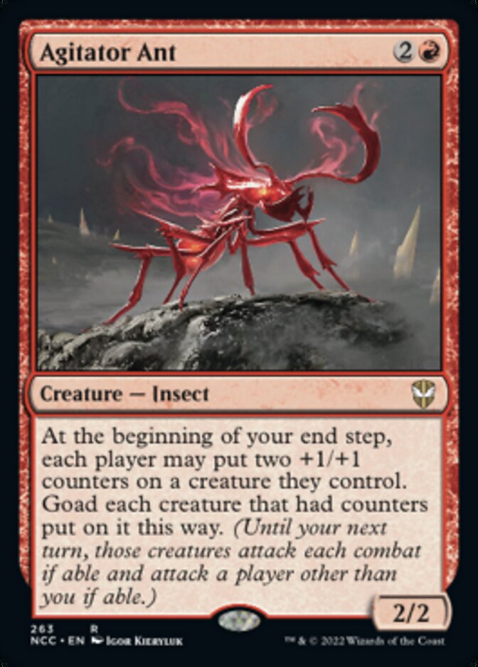 {R} Agitator Ant [Streets of New Capenna Commander][NCC 263]