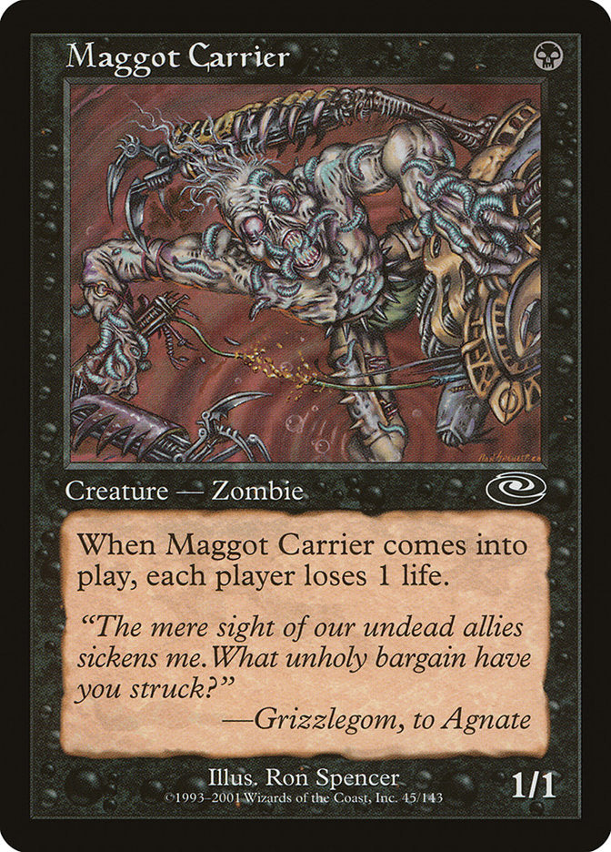 {C} Maggot Carrier [Planeshift][PLS 045]
