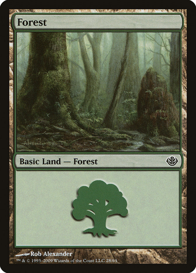 {B}[DDD 028] Forest (28) [Duel Decks: Garruk vs. Liliana]