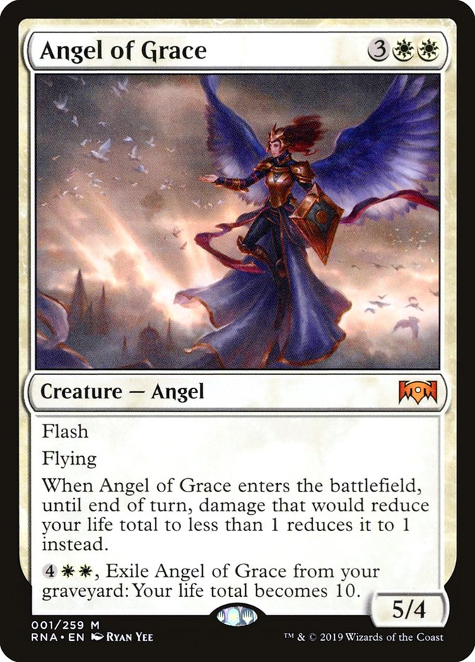 {R} Angel of Grace [Ravnica Allegiance][RNA 001]