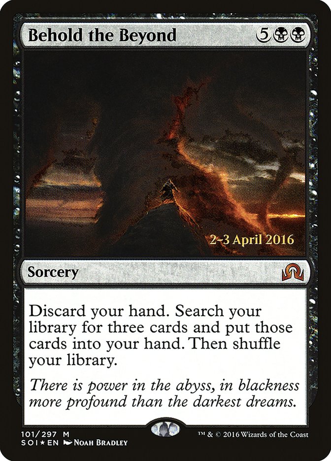 {R} Behold the Beyond [Shadows over Innistrad Prerelease Promos][PR SOI 101]
