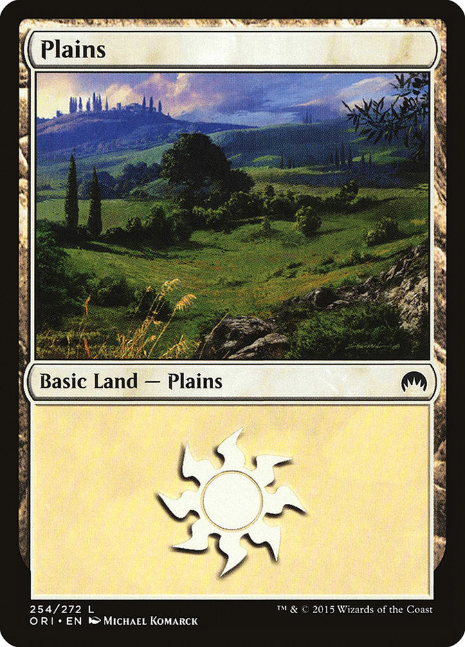 {B}[ORI 254] Plains (254) [Magic Origins]