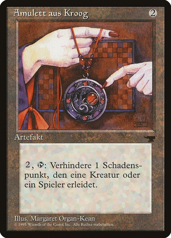 {C} Amulet of Kroog (German) - "Amulett aus Kroog" [Renaissance][REN 099]