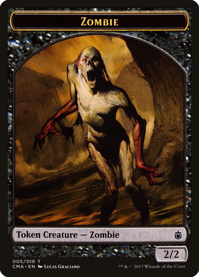 {T} Zombie Token [Commander Anthology Tokens][TCMA 005]