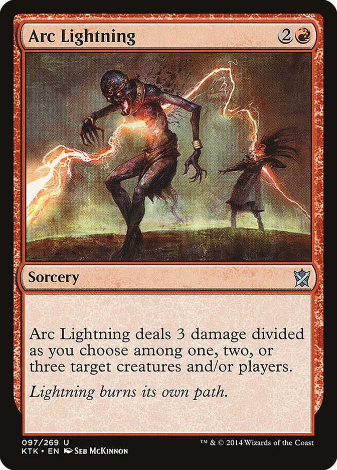 {C} Arc Lightning [Khans of Tarkir][KTK 097]