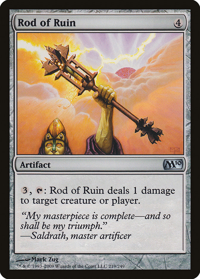 {C} Rod of Ruin [Magic 2010][M10 219]
