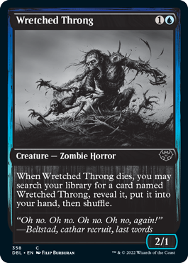 {@C} Wretched Throng [Innistrad: Double Feature][DBL 358]